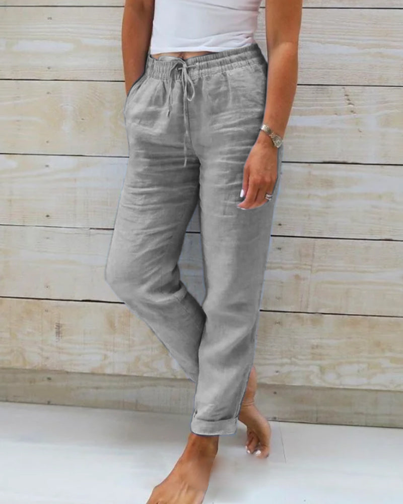 Claza – Relaxed Drawstring Trousers