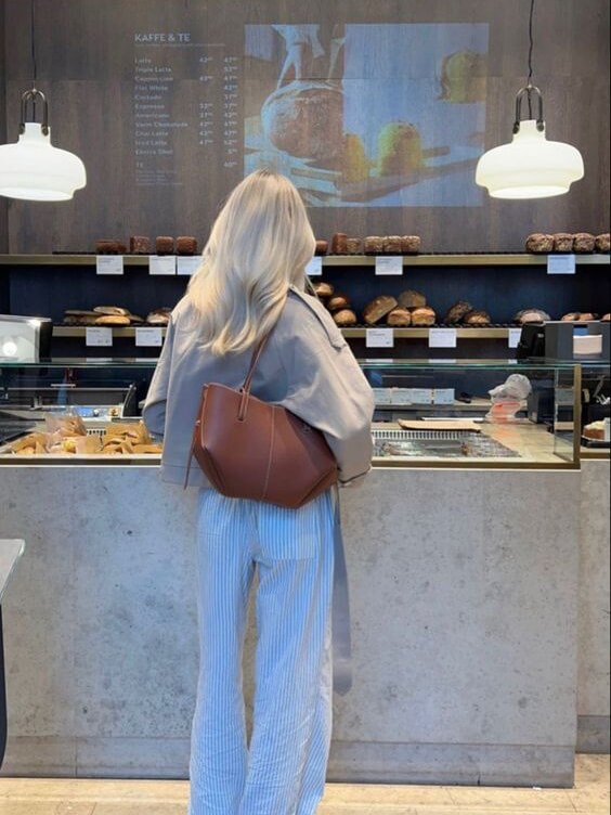 Pernilla – Sculpted Ruched Tote Bag